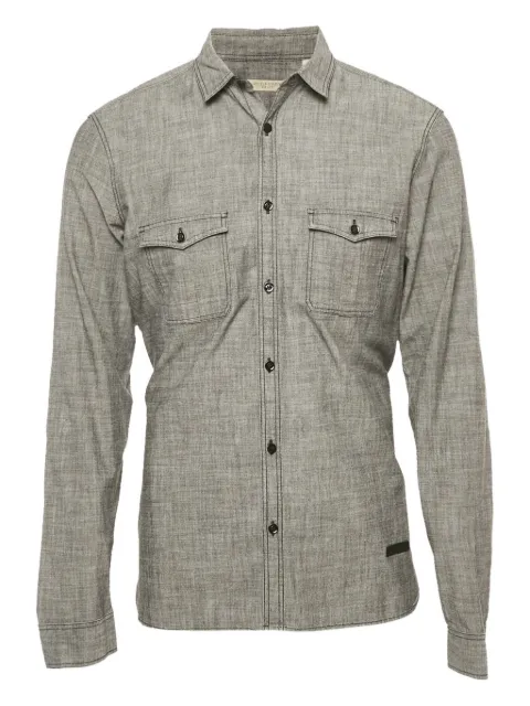 Burberry Pre-Owned double-pocket cotton shirt