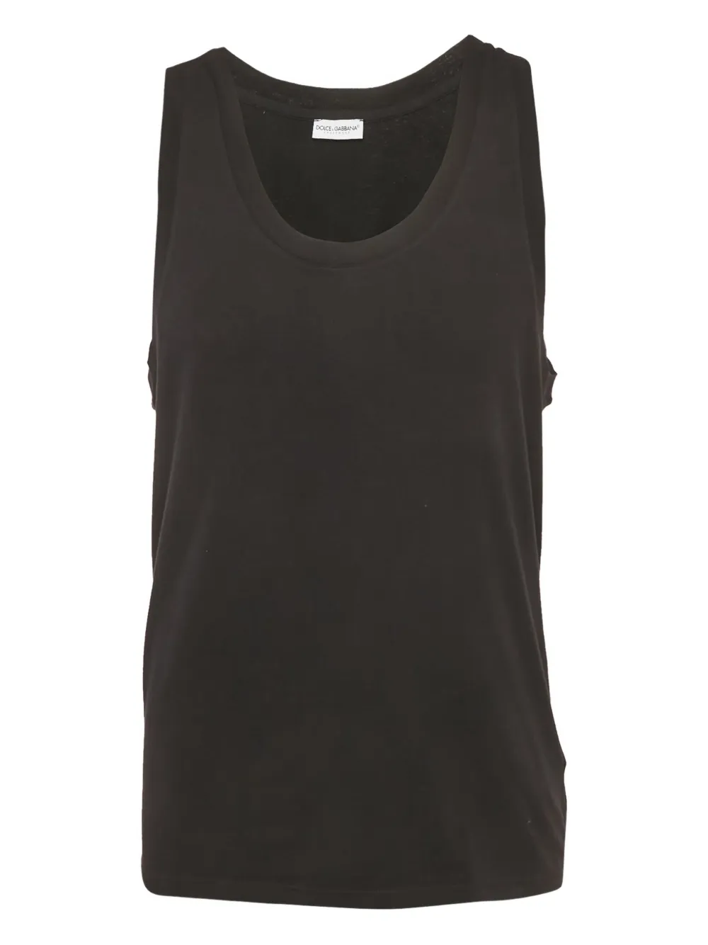 Dolce & Gabbana Pre-Owned top con cuello redondo | negro | Image 1