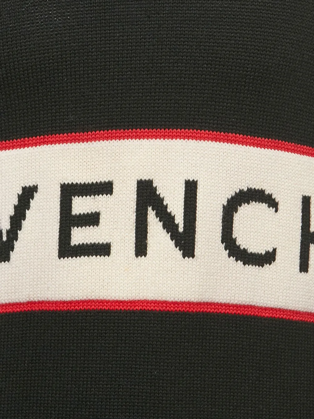 Givenchy Pre-Owned logo-intarsia ribbed sweater | Image 2