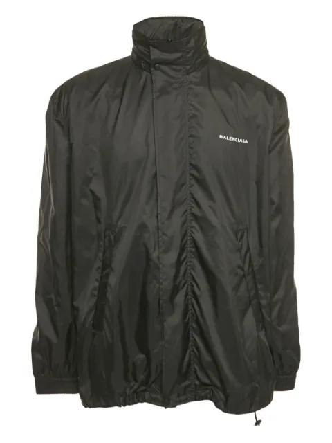 Balenciaga Pre-Owned chamarra con logo estampado