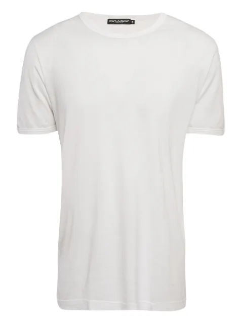 Dolce & Gabbana Pre-Owned playera de algodón