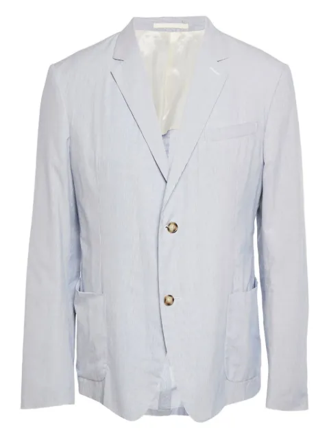 Prada Pre-Owned striped cotton blazer