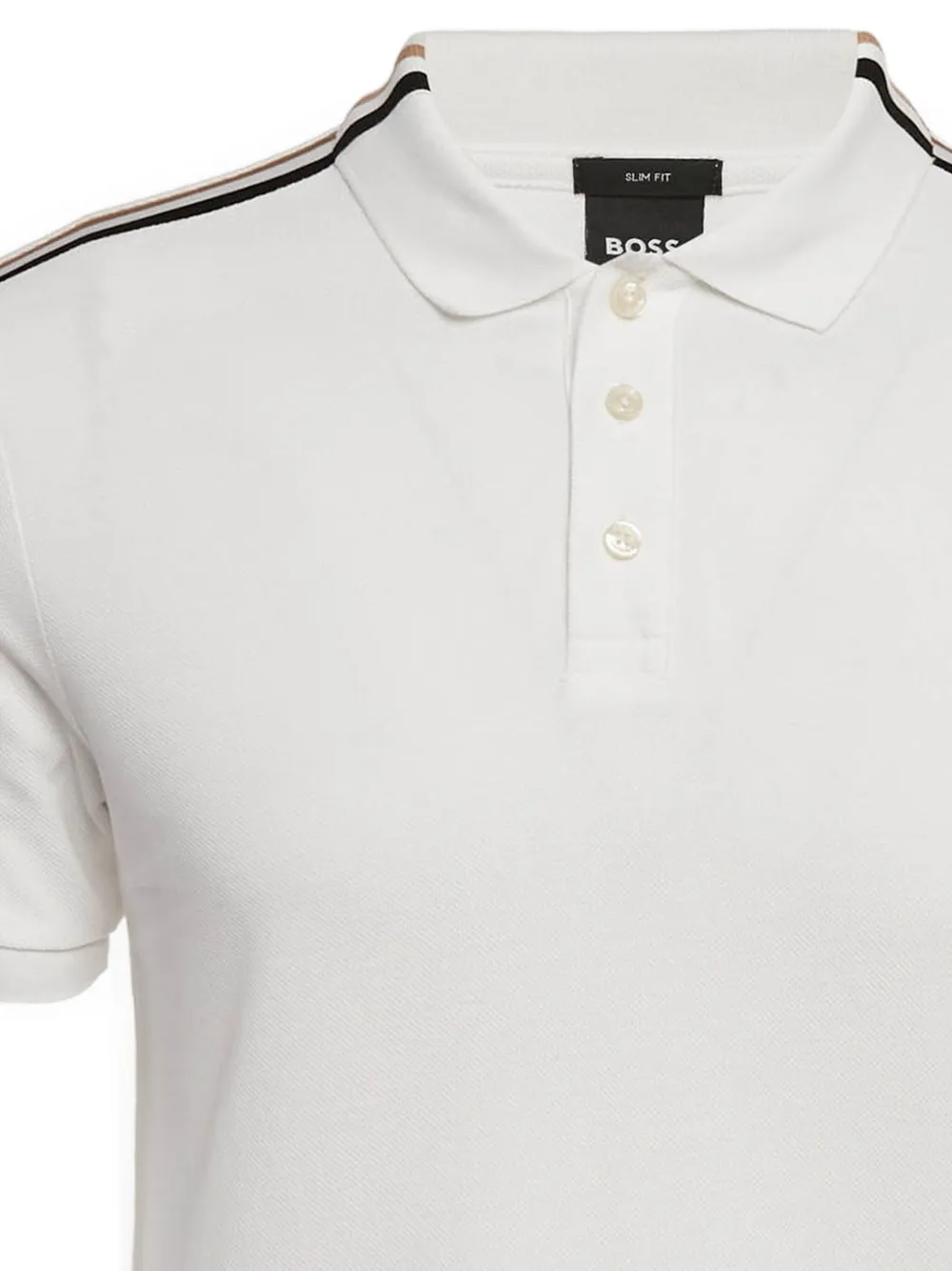 BOSS playera tipo polo de algodón | Image 2