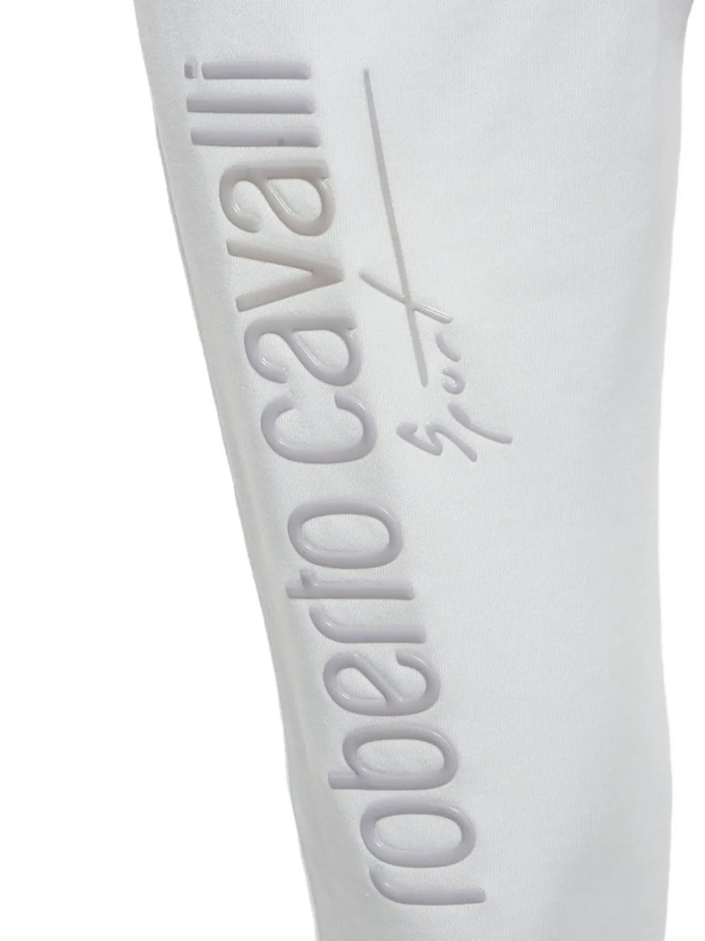 Roberto Cavalli Vintage Trainingsbroek met logoprint - Wit