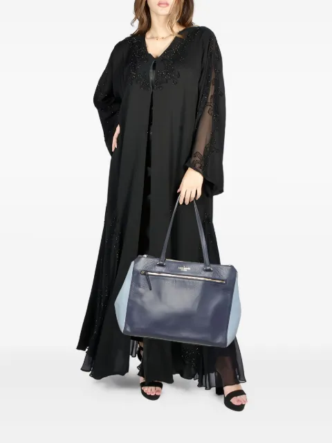 Kate Spade two-tone leather tote bag