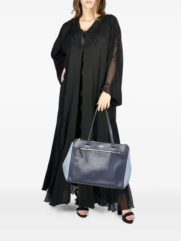 Kate Spade バイカラー レザーハンドバッグ | ブルー | FARFETCH JP