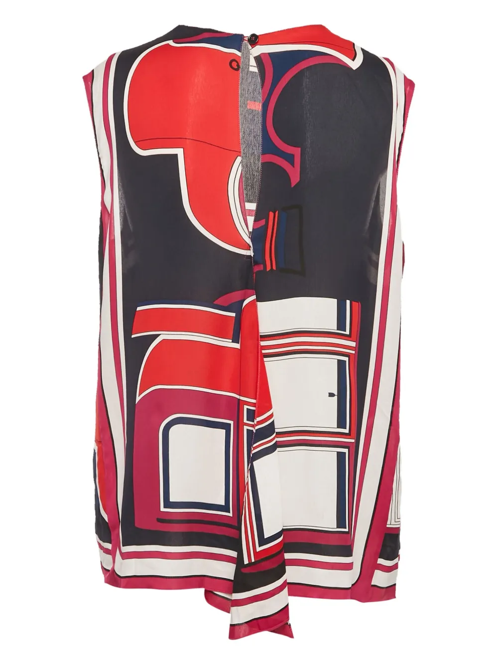 Hermès Pre-Owned top con estampado abstracto | Image 2