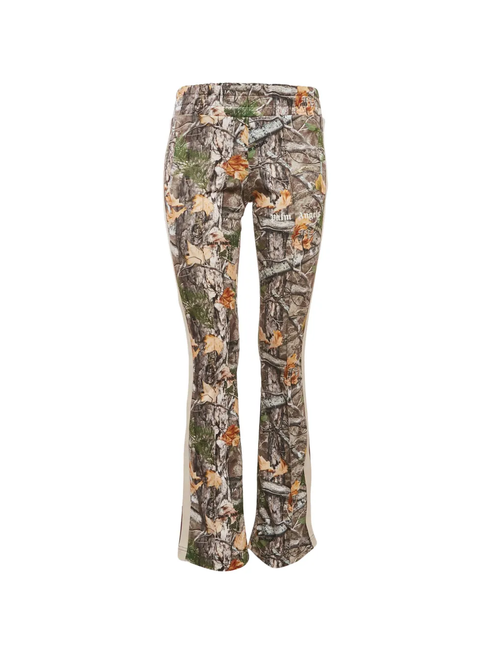 Palm Angels Pantaloni con stampa camouflage - Marrone