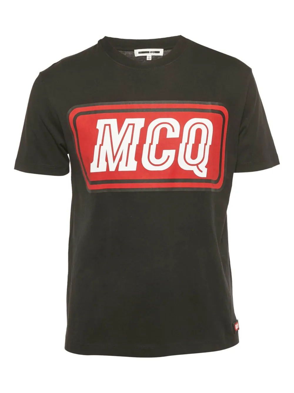 Pre-owned Alexander Mcqueen Logo-print T-shirt In Black