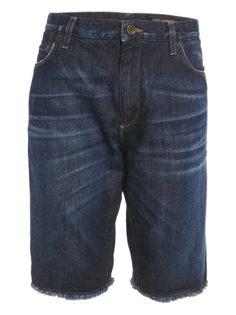 Dolce & Gabbana Pre-Owned cotton denim shorts