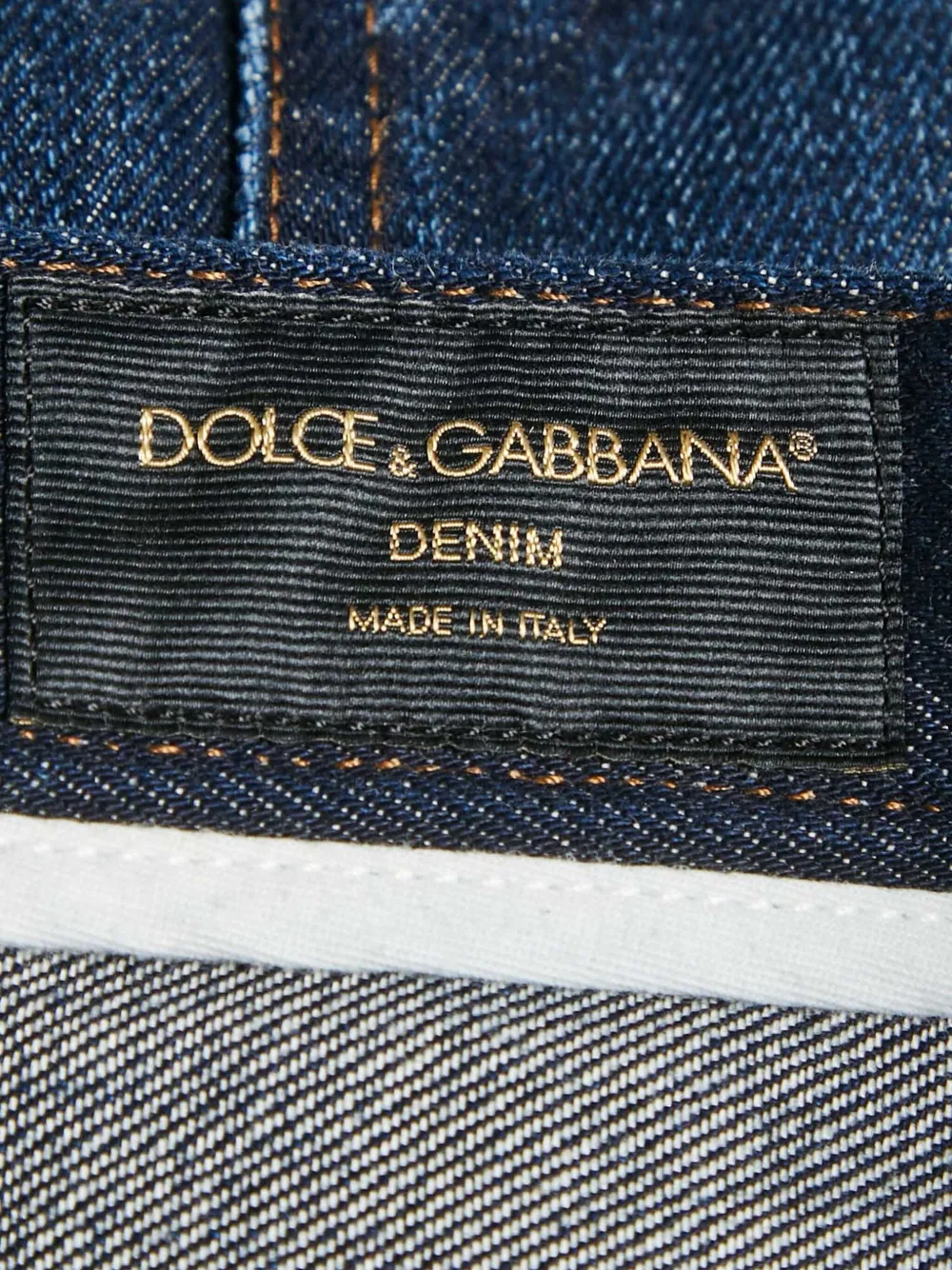 Pre-owned Dolce & Gabbana Cotton Denim Shorts In Blue