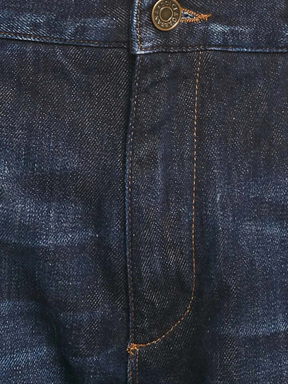 Pre-owned Dolce & Gabbana Cotton Denim Shorts In Blue