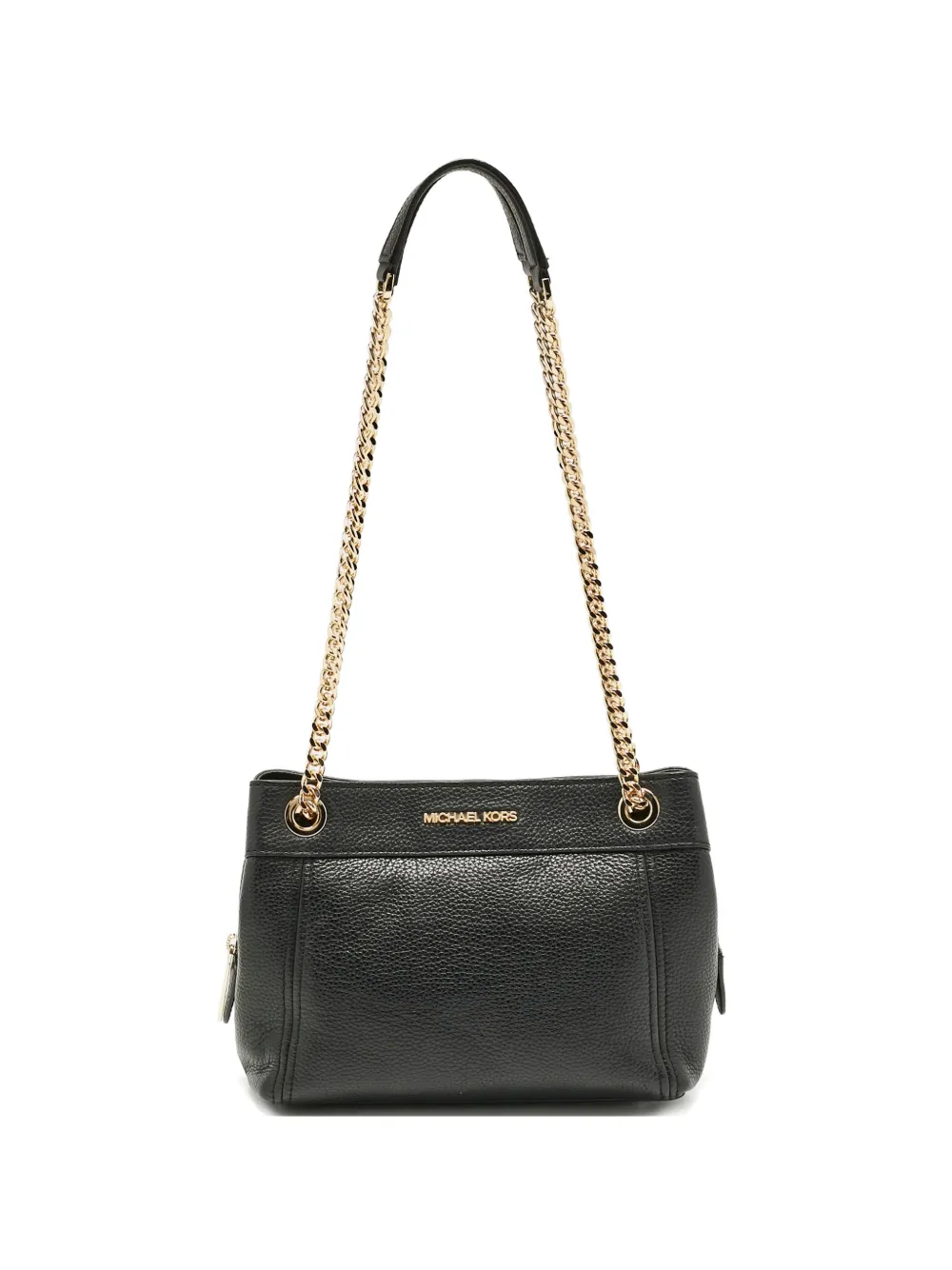 Michael Kors Jet Set chain-strap leather shoulder bag - Nero