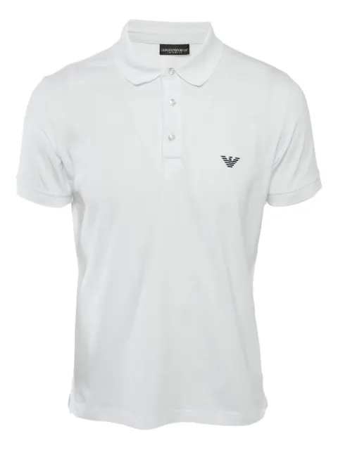 Emporio Armani Pre-Owned playera tipo polo con logo bordado