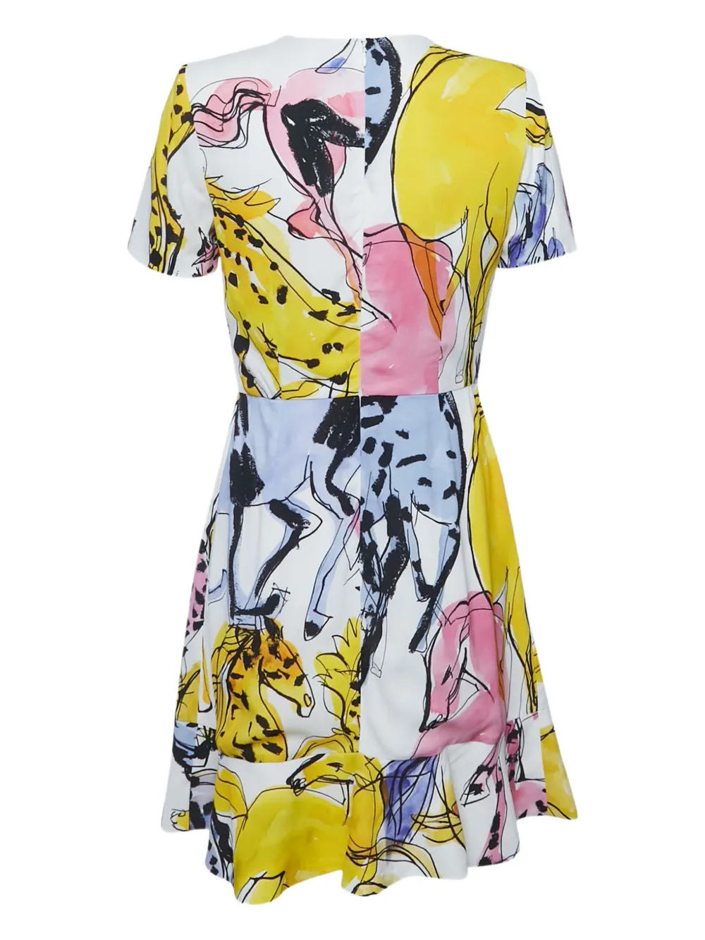 Stella McCartney Pre-Owned robe imprimée en soie | Image 2