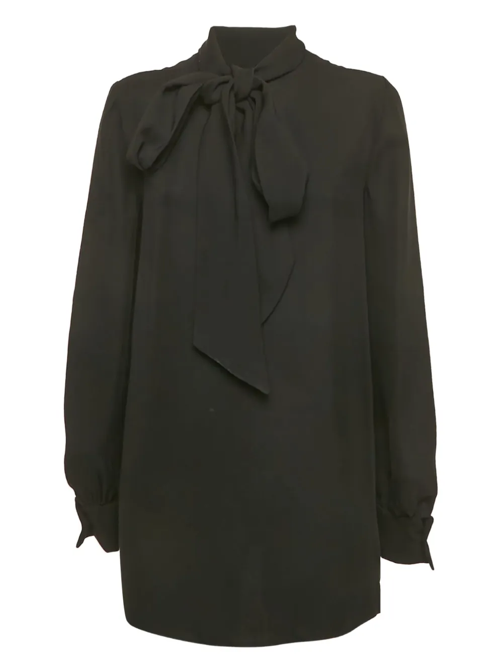 Valentino Pre-Owned top con lazo en el cuello | negro | Image 1