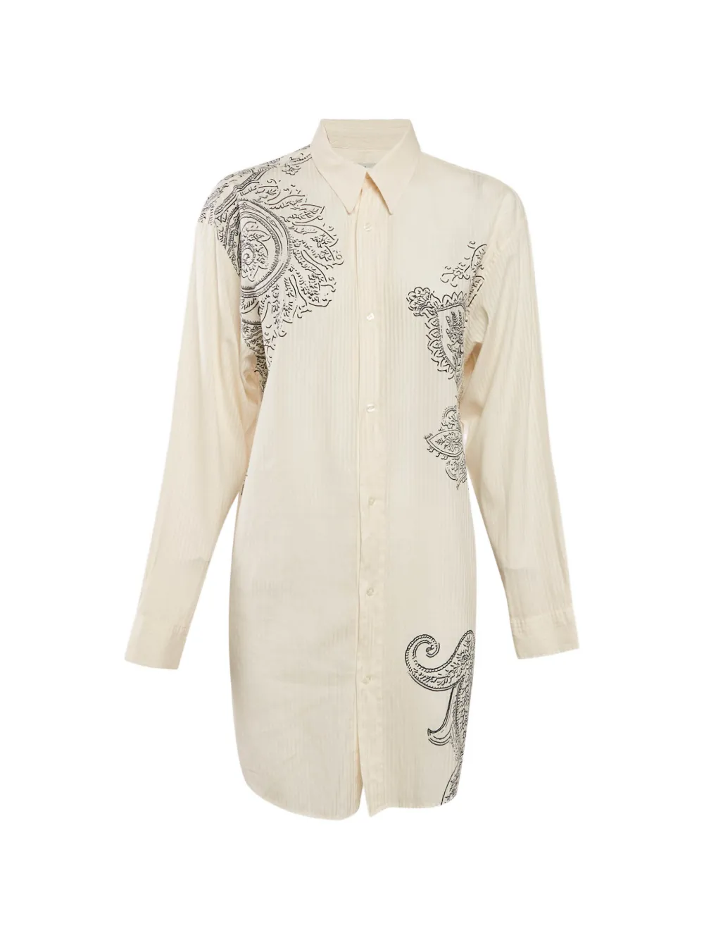 Etro Pre-Owned paisley long-sleeve shirt - Toni neutri