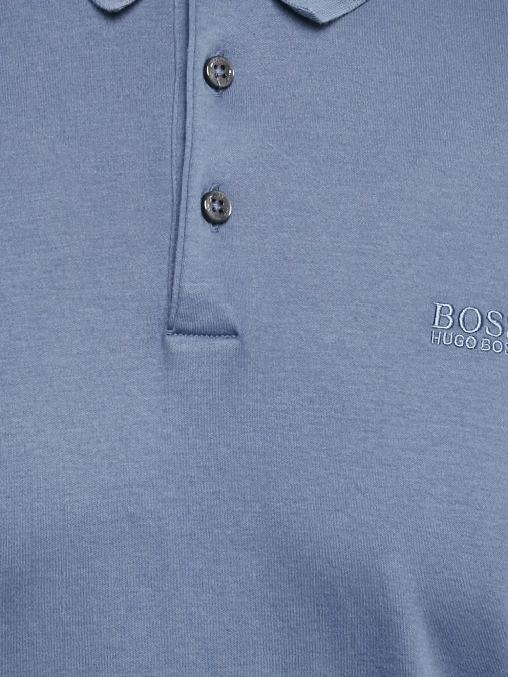 HUGO BOSS Pre-owned Long-sleeve Polo Shirt In Blue