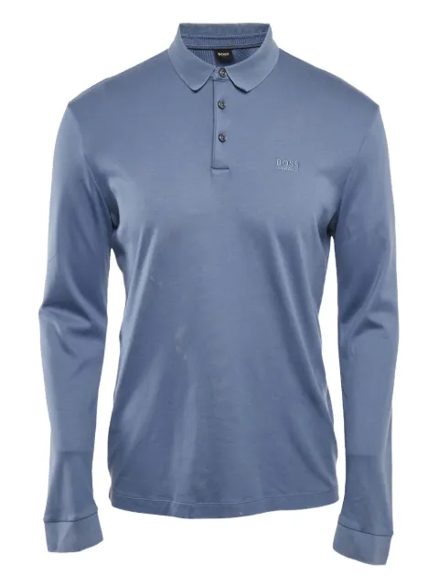 BOSS long-sleeve polo shirt