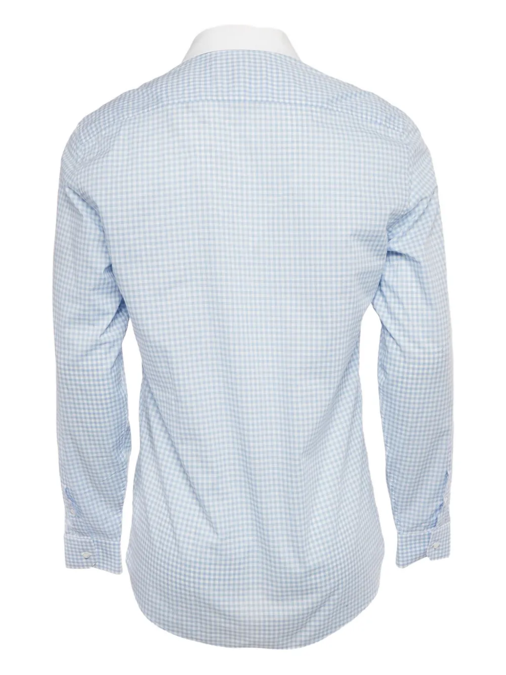 Gucci Pre-Owned camisa de algodón con cuadros estampados | Image 2