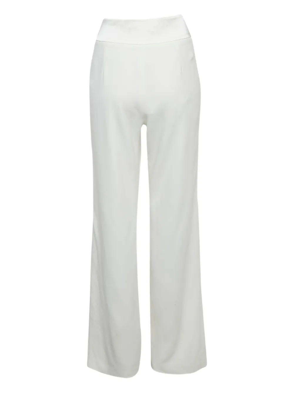 Simkhai Broek met satijnen afwerking - Wit