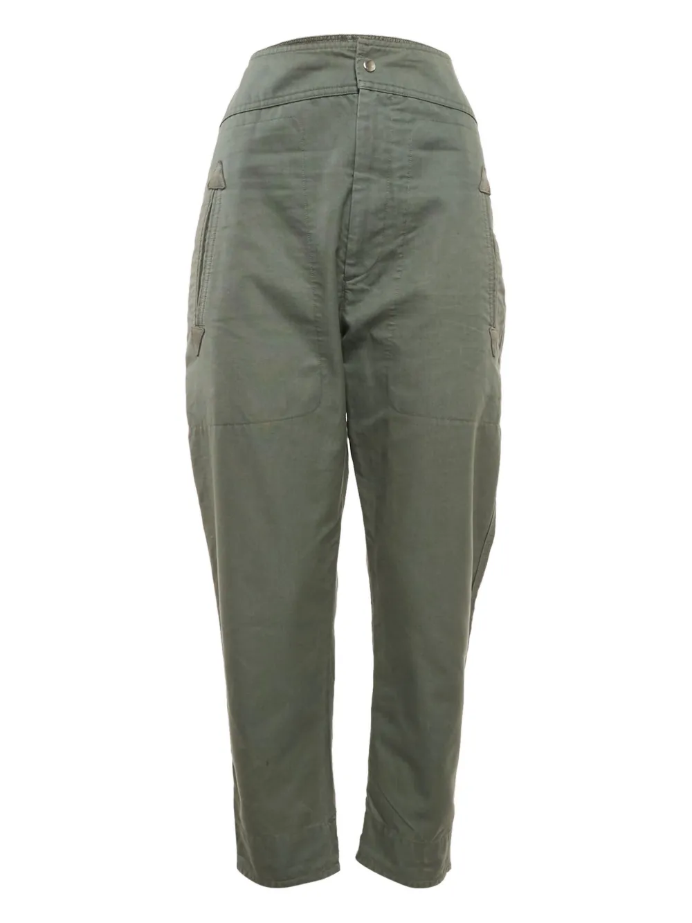 MARANT ÉTOILE Raluniae tapered trousers | Green | Image 1