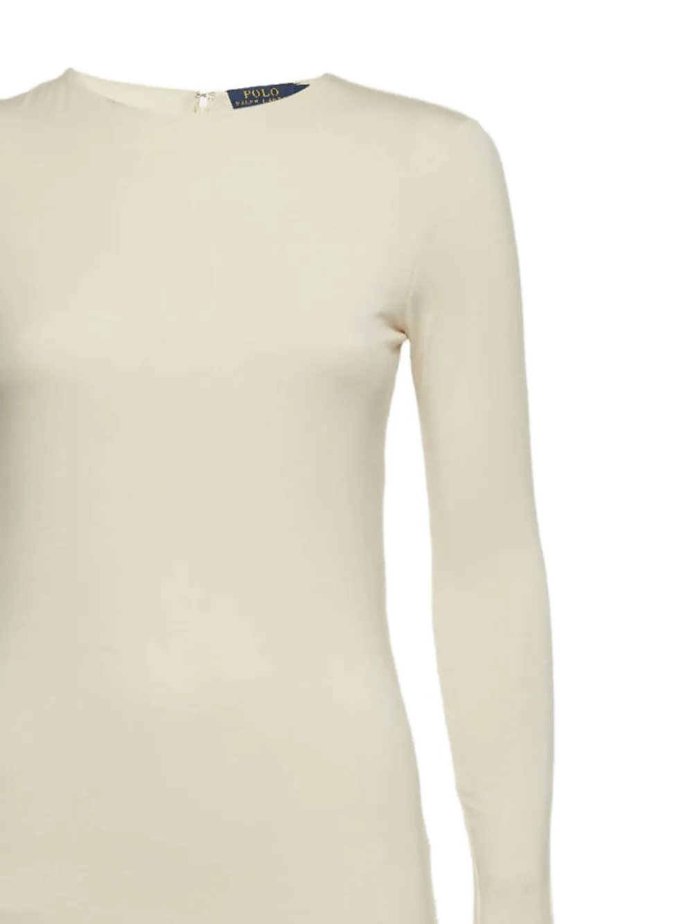 Polo Ralph Lauren Jurk met lange mouwen - Wit