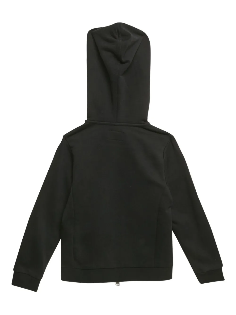 Emporio Armani Pre-Owned Hoodie met rits Zwart