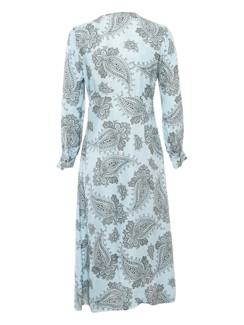SANDRO Jurk met paisley-print - Blauw