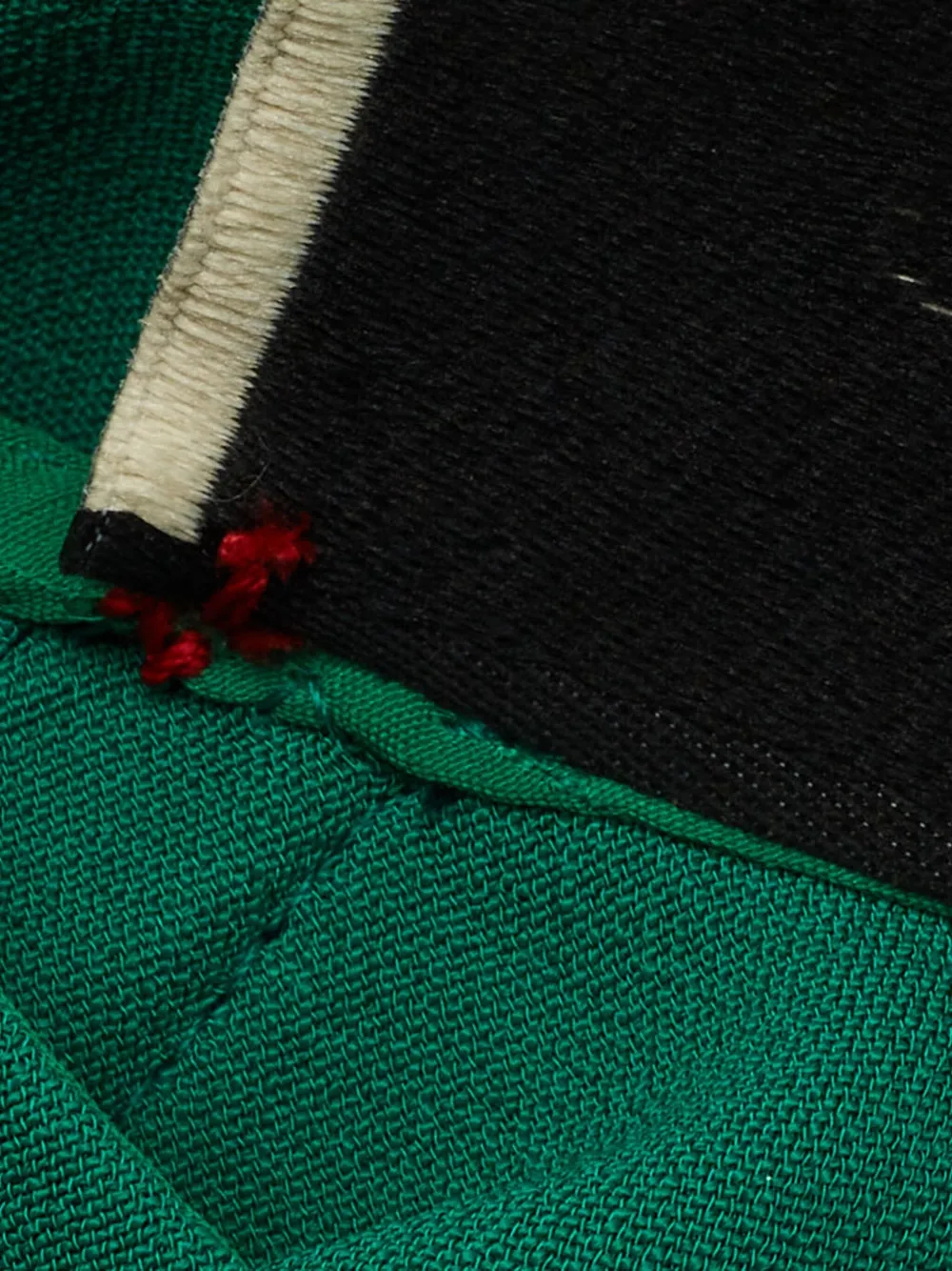 Gucci Pre-Owned Mini-jurk met Web-streep - Groen