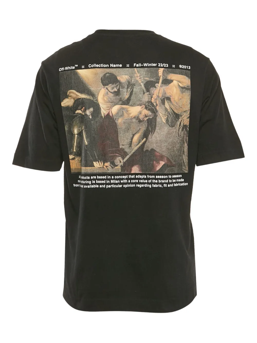 Off-White Pre-Owned playera de algodón con logo estampado | Image 2