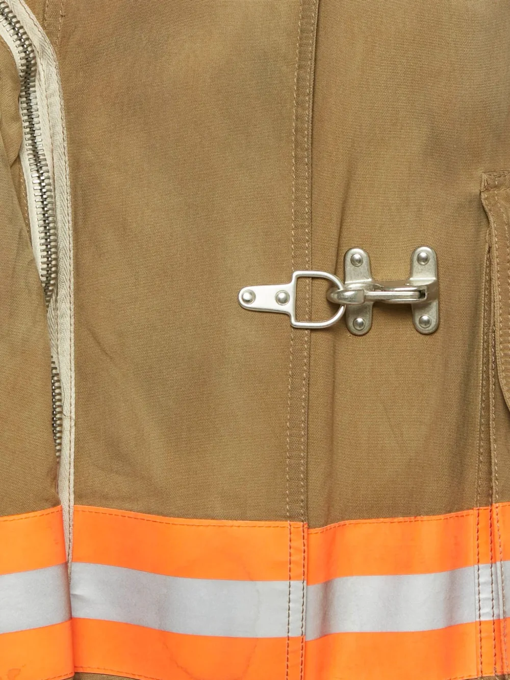 Calvin Klein Vintage abrigo estilo bombero de algodón | Image 2