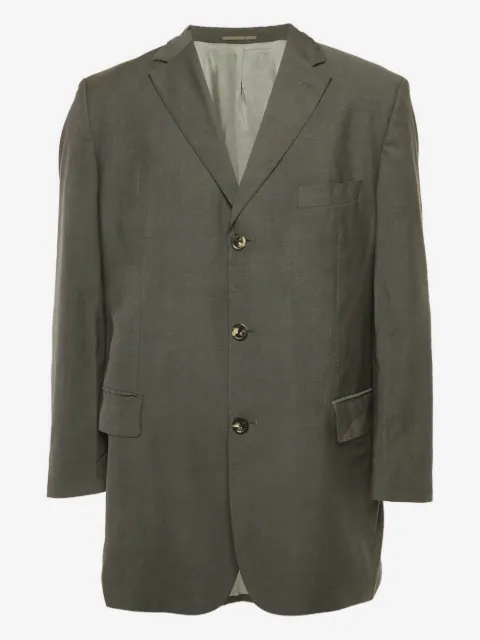 BOSS blazer de lana con botones