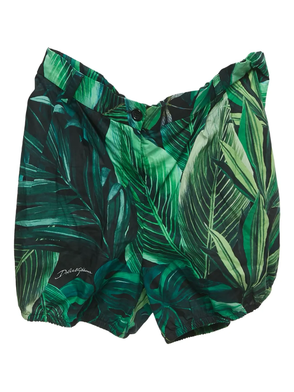 Dolce & Gabbana Pre-Owned Gonna con stampa - Verde