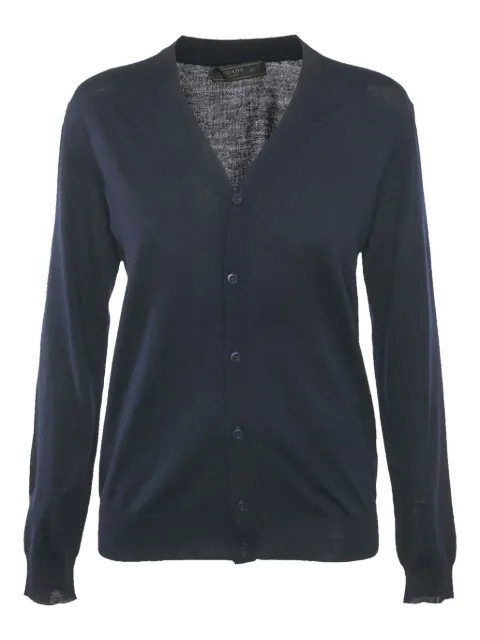 Prada Pre-Owned cardigan à boutonnière