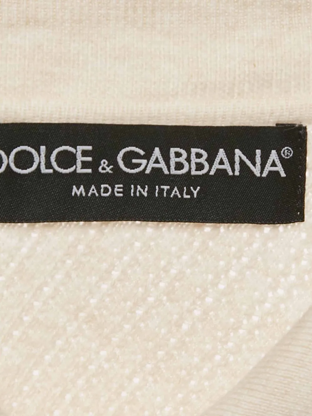 Dolce & Gabbana Pre-Owned playera tipo polo tejida con motivo | Image 2