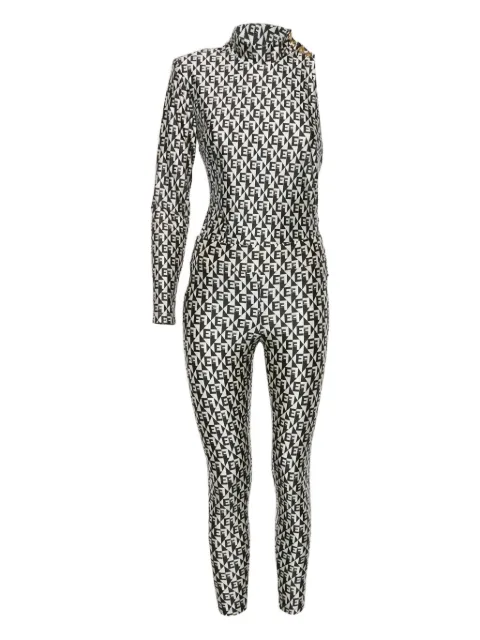 Elisabetta Franchi monogram-print bodysuit and leggings set