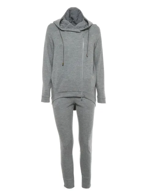 Brunello Cucinelli traje deportivo de cachemira con capucha
