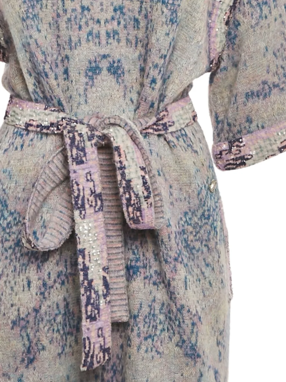 CHANEL Pre-Owned Mini-jurk verfraaid met pailletten - Roze