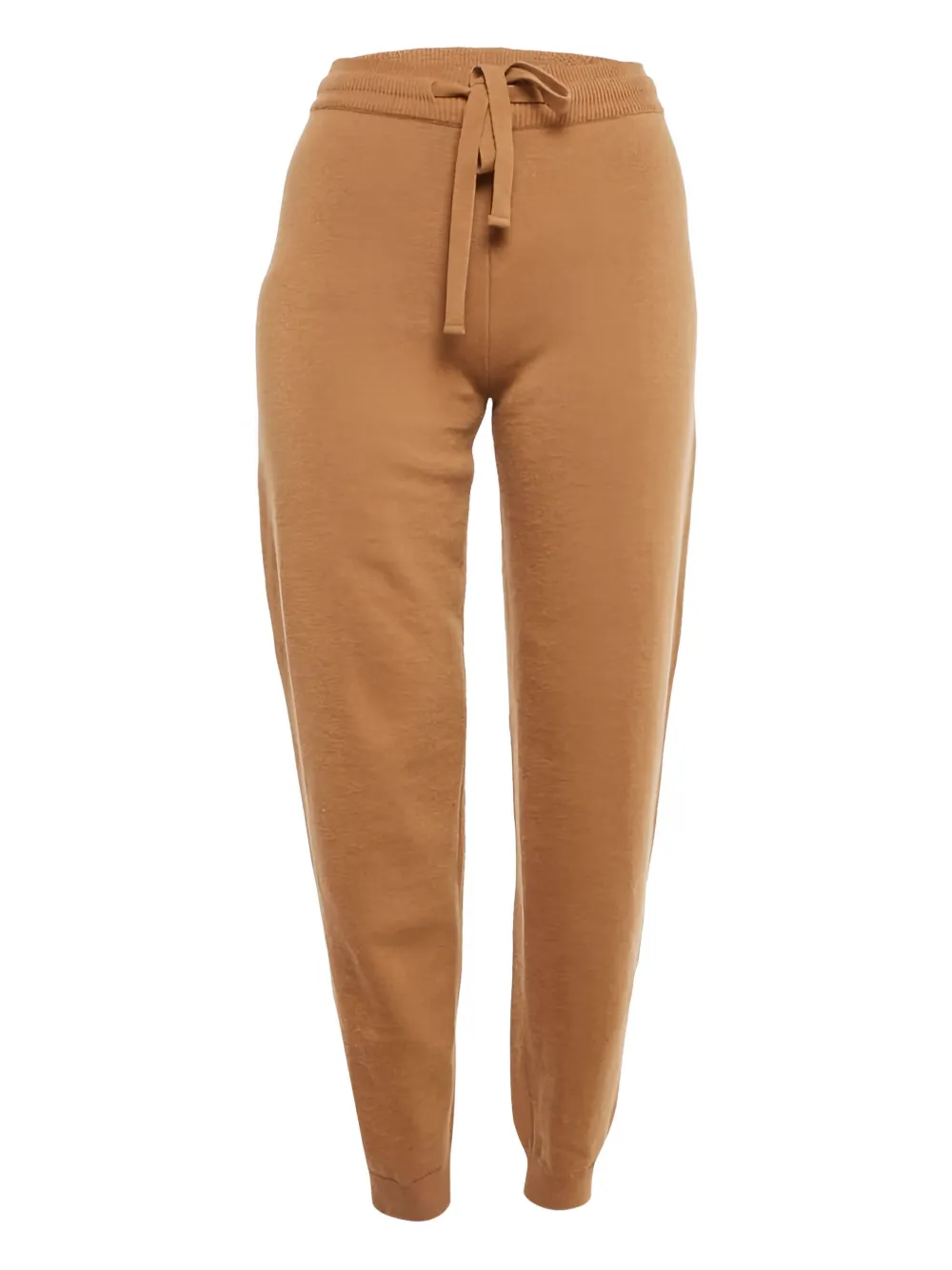 Pre-owned Nanushka Ella Drawstring-waist Trousers In Brown