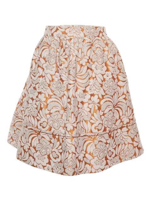 Prada Pre-Owned jacquard mini skirt