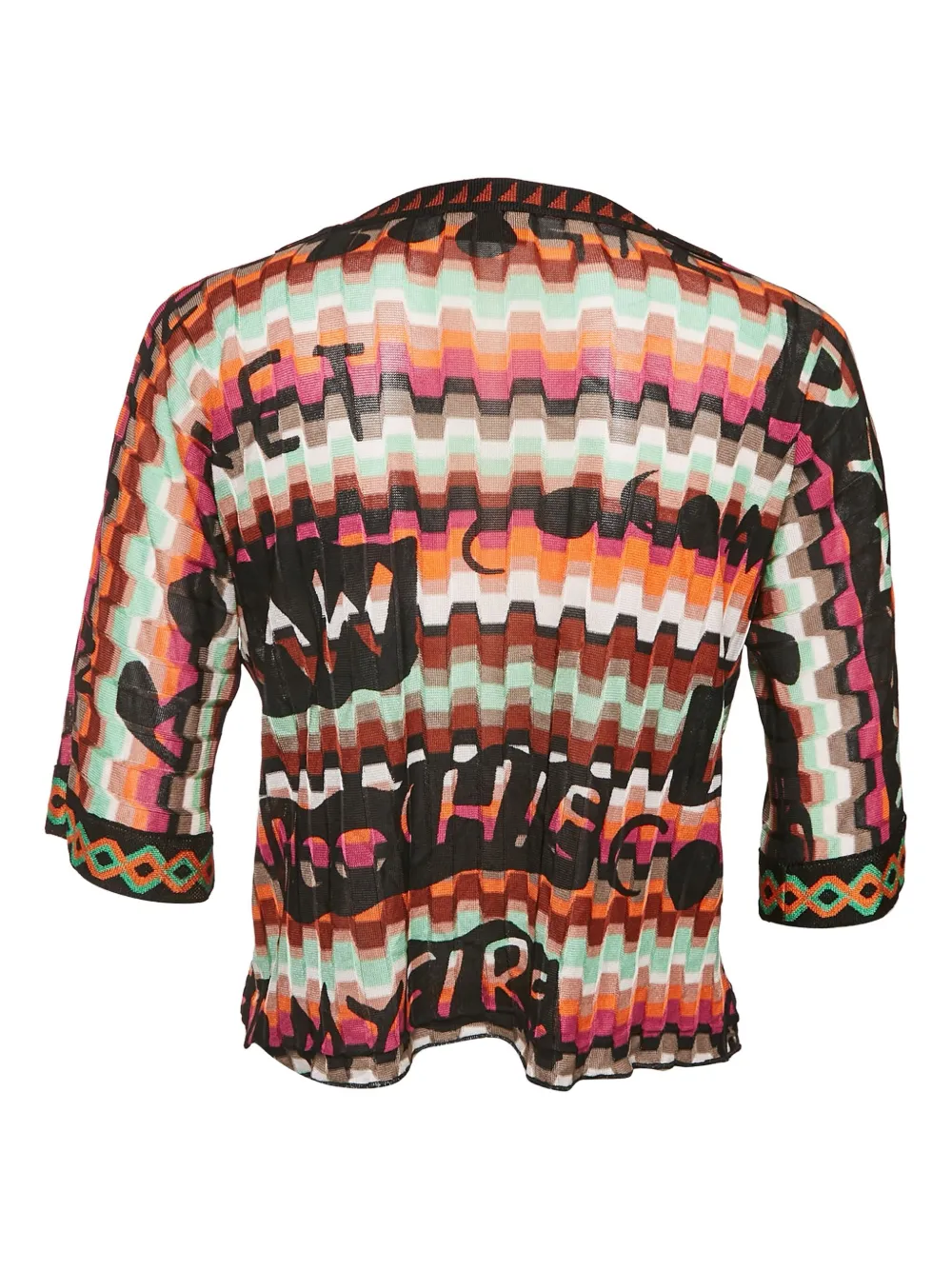 Missoni Pre-Owned zigzag-pattern knit top | Image 2