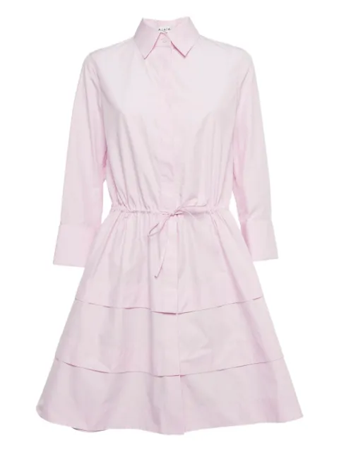 Alaïa Pre-Owned vestido a capas con botones