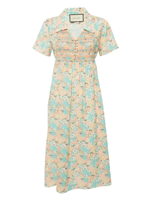 Gucci Pre-Owned x Liberty floral-print dress