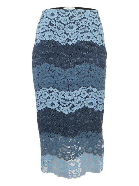 SANDRO jupe mi-longue à détails en dentelle