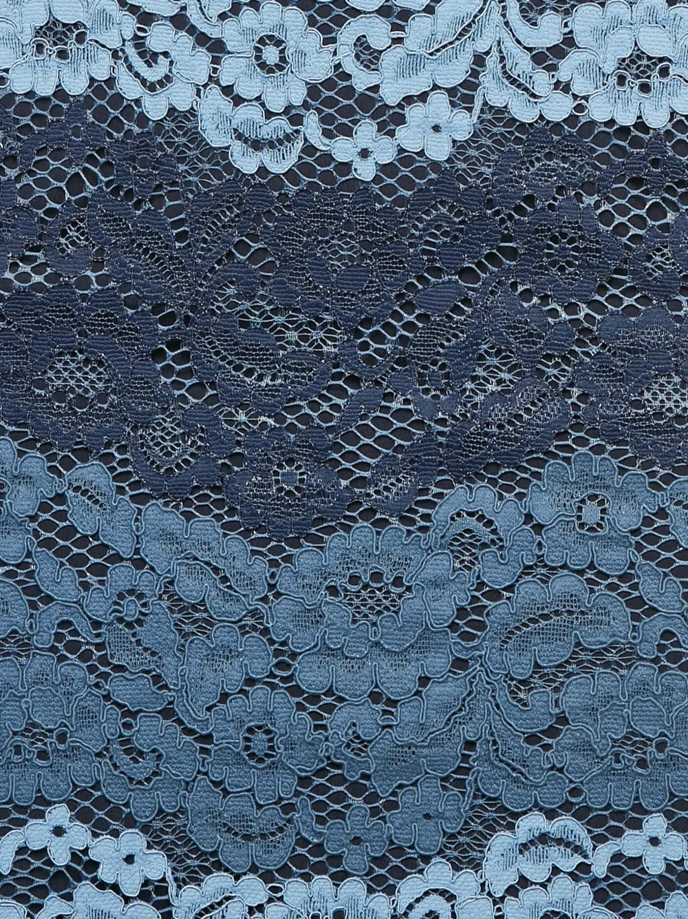 SANDRO Pre-owned Lace Midi Skirt In Blue