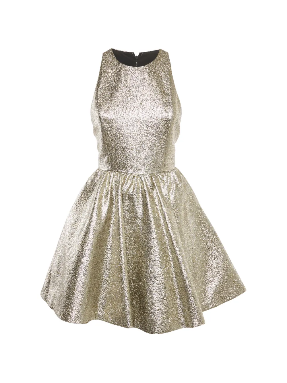 alice + olivia Abito corto smanicato - Oro