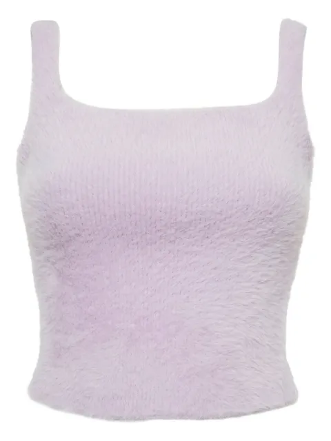 Simkhai faux-fur top