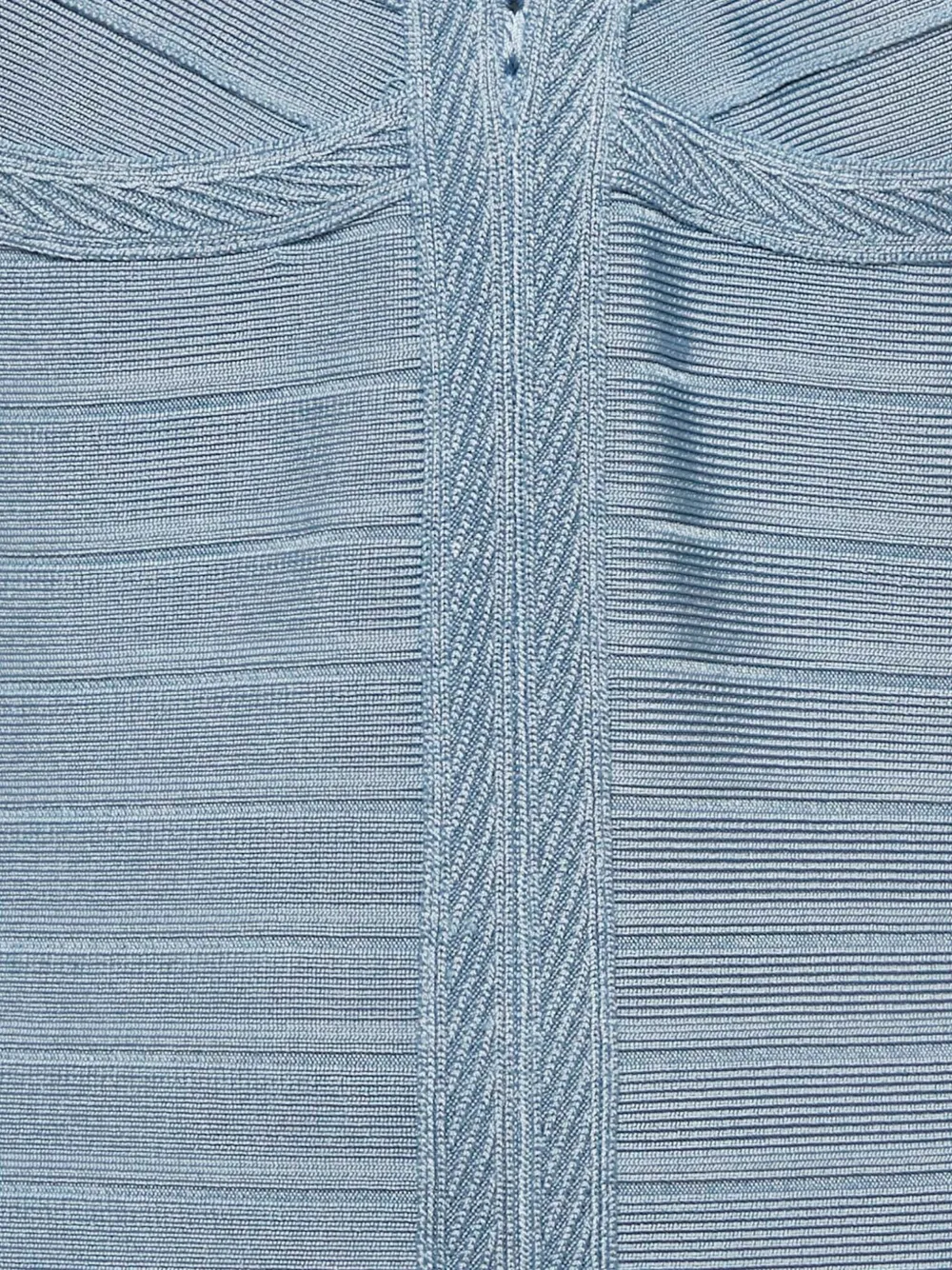 Hervé Léger Pre-Owned Jurk met gehaakte afwerking - Blauw