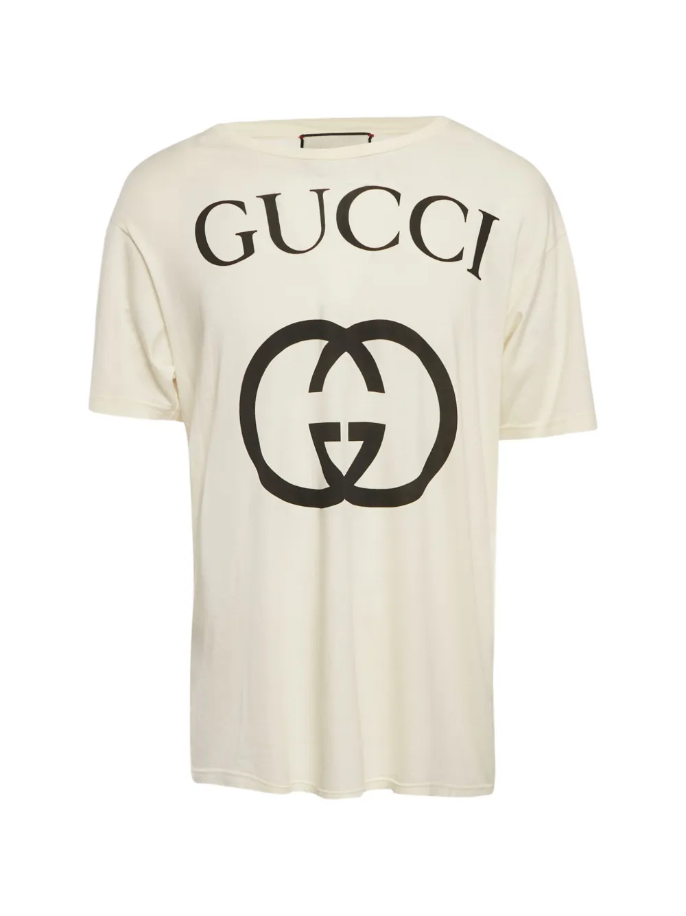 Gucci Pre-Owned logo-print T-shirt - Toni neutri